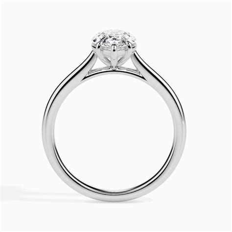 Jewelove™ Rings I VS / Women's Band only 30-Pointer Pear Cut Solitaire ...