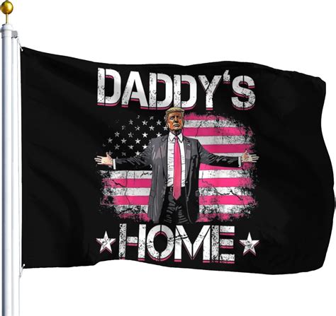 Amazon.com : Generic Daddys Trump Home Funny Trump Pink, Trump 2024 ...