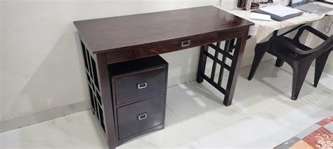 AMBICA WOODMART Wooden Study Table for Adults| Work from Home Computer ...