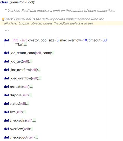 SQLAlchemy Pool 的图像结果