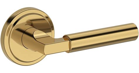 Baldwin PSLKFSRR003 Lake Forest Passage Door Lever Set with Stepped ...