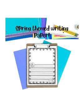 Spring Writing Paper 的图像结果