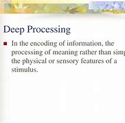 Image result for deep processing