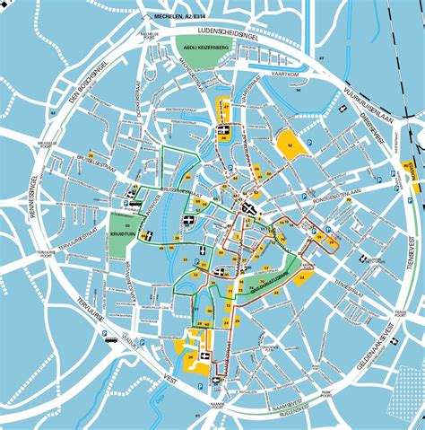 Top Tourist Attraction and Places Map of Leuven Belgium – Tourist Places Guide