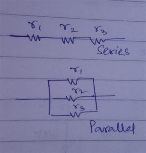 there are three resistance r1 r2 r3 .how they are conected to get ...