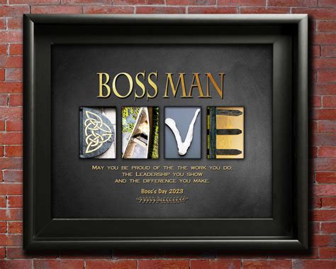 Boss Day Gift Ideas Unique Office Gifts Team Gift Custom Printable ...