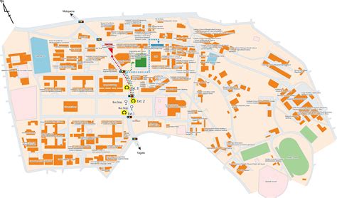 Clemson Campus Map