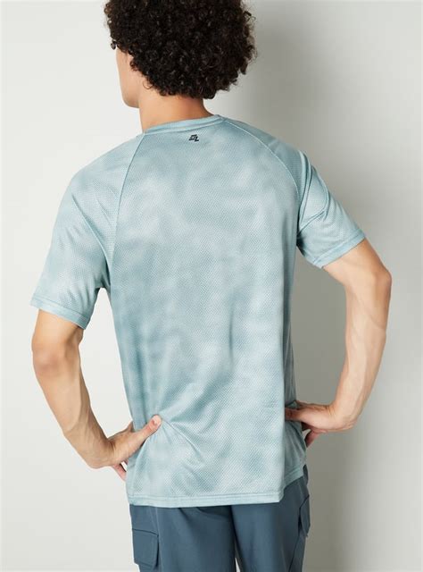 Buy Men All-Over Print Performance T-shirt Online at just Rs. 699.0 ...