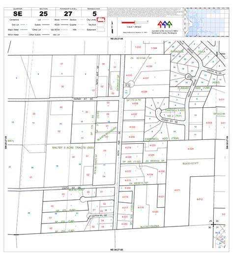 Snohomish County, WA Assessor Maps Selection