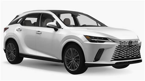 3D Lexus RX 350 2023 Luxury SUV White - TurboSquid 2040952