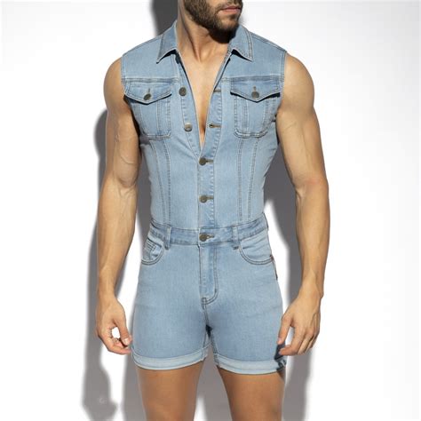 URBAN DENIM JUMPSUIT SHORTS