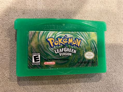 Pokémon: LeafGreen Version (Nintendo Game Boy Advance, 2004 ...