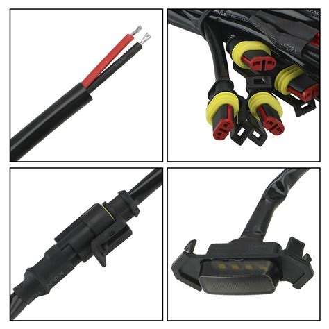 Smoked Front Grille White LED Lights Kit For Toyota | Ubuy India