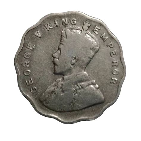 1 Anna 1929 George V Coin | Kolkata Mint | British India Copper-Nickel