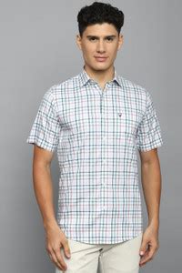 Allen Solly Men Checkered Casual Multicolor Shirt - Buy Allen Solly Men ...