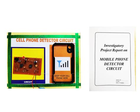 Mobile Cell Phone Signal Detector Physics Working Model Educational ...