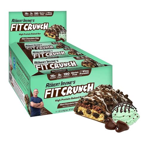 Fit Crunch High Protein Snack Sized Fitness Baked Bars, Milk Flavor ...