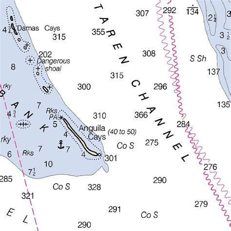 Straits Of Florida And Approaches Map by National Oceanographic ...