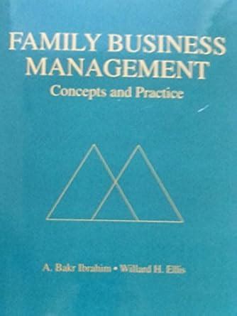 Buy Family Business Management: Concepts and Practice Book Online at ...