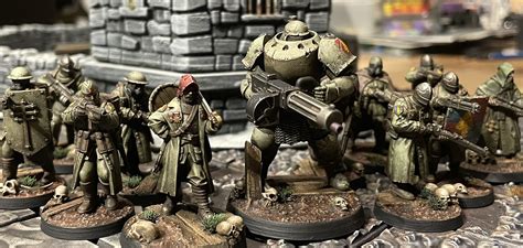 3D Printable Trench Crusade - New Antioch Warband by Factory Fortress Inc.