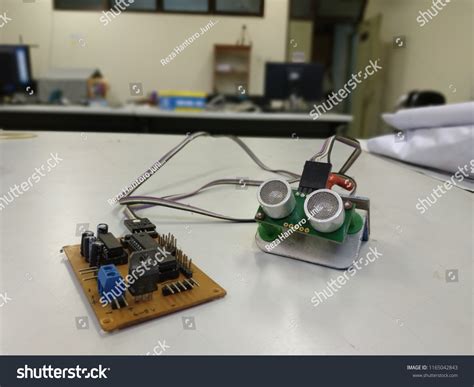 Ultrasonic Sensor Range Measurement Stock Photo (Edit Now) 1165042843