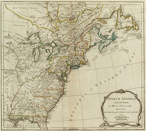 Map Of Usa In 1776 - Tourist Map