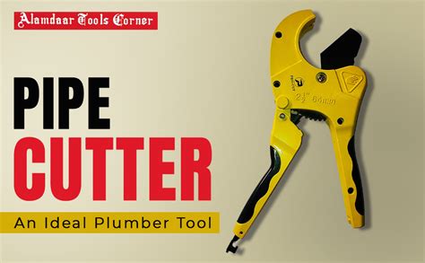 ATC CPVC Light Duty Pipe Cutter Cutting Capacity (63mm, Yellow ...