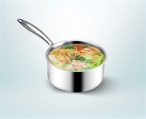 Triply Cookware - Triply Stainless Steel Kadai, Frypan & Saucepan ...