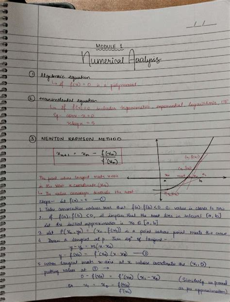 Math III Module 1: Numerical Analysis and Root-Finding Methods - Studocu