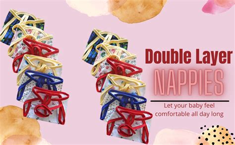 Buy Tinchuk Newborn baby Hosiery cotton cloth double layer nappies ...