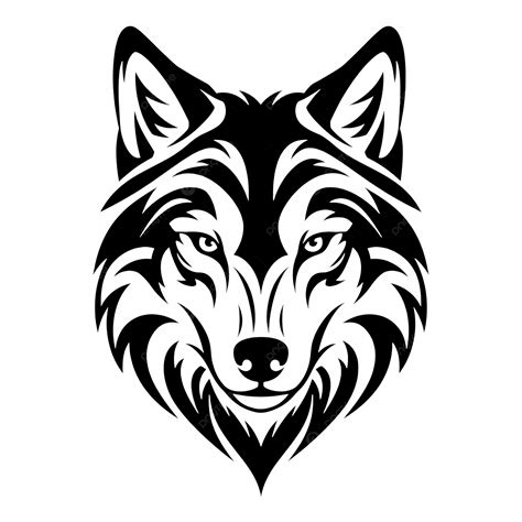 Line Drawings Of Wolves