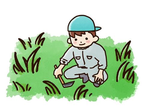 草刈り | 無料イラスト素材｜素材ラボ