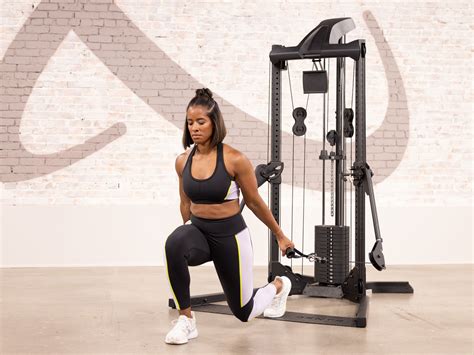 Standing Leg Curls With Cables