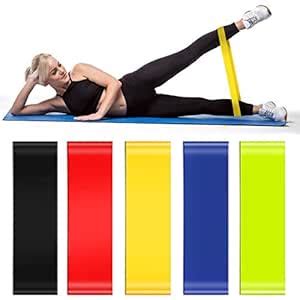 Cinlinso Resistance Loop Bands Exercise Bands Workout Bands with Carry ...