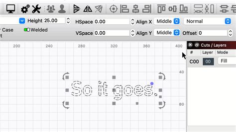 Lightburn Text Tutorials 的图像结果