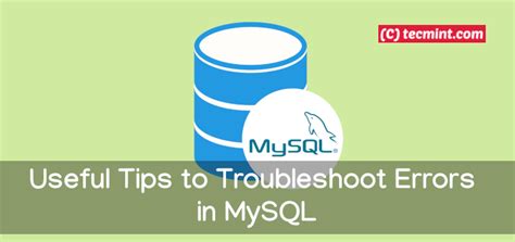 Image result for MySQL Server Troubleshooting