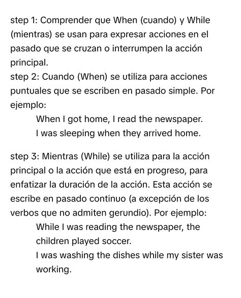 Regla De When Y What Is
