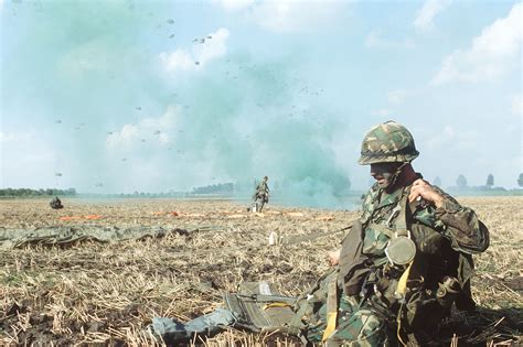 US 82nd Airborne Division during field exercises in West Germany, late ...