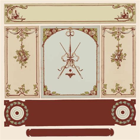 Beautiful vintage retro shop front advertising paintings illustration ...