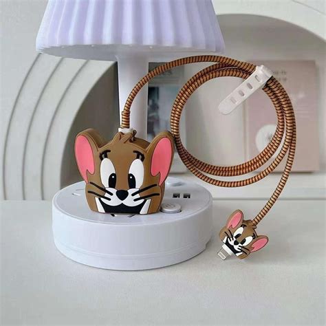 iPhone 18W 20W 3d Silicone Cartoon Charger Protective Case - Jerry ...