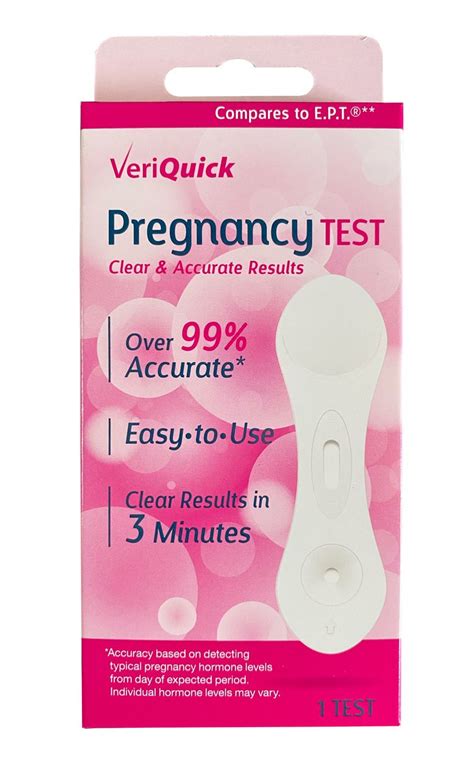 VeriQuick Early Pregnancy Test | Live Action Safety