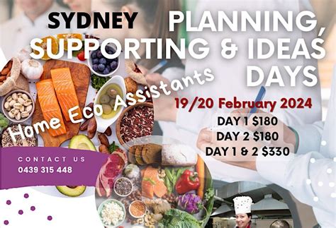 Sydney Kitchen Assistant Planning, supporting and Ideas day, Doonside ...