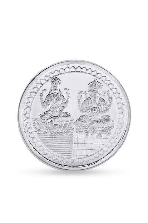 10g 999 Pure Silver Ganesh & Laxmi Coin | Divine Blessings in Blister ...