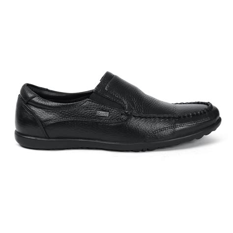 Black Formal Slip On Shoes for Men D-1340 – Zoom Shoes India