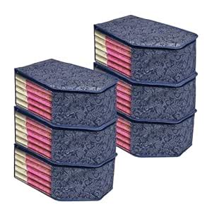 Kuber Industries Pack of 6 Blouse Storage Bag | Clothes Storage Bag ...