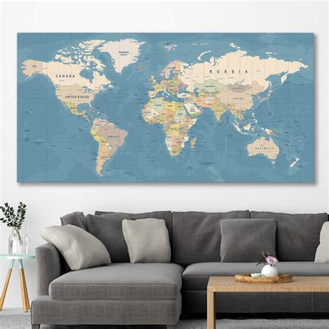 World Atlas Wall Map 的图像结果
