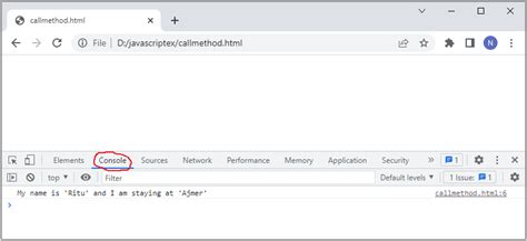 Image result for Calling Method in JavaScript