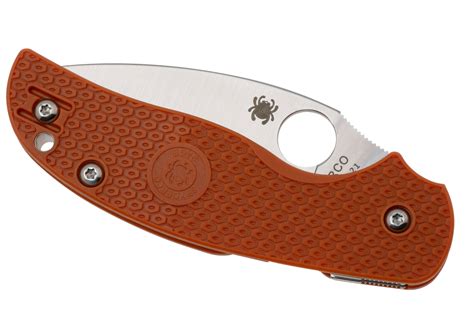 Spyderco Sage 5 Lightweight CPM REX 121 C123BORP Burnt Orange FRN ...