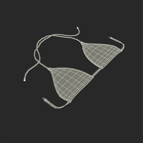bikini underwire bra 3d c4d