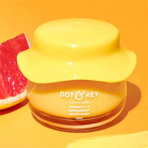 Dot & Key Vitamin C + E Super Bright Moisturizer with Kakadu Plum, Ethyl Ascorbic Acid, Sodium ...